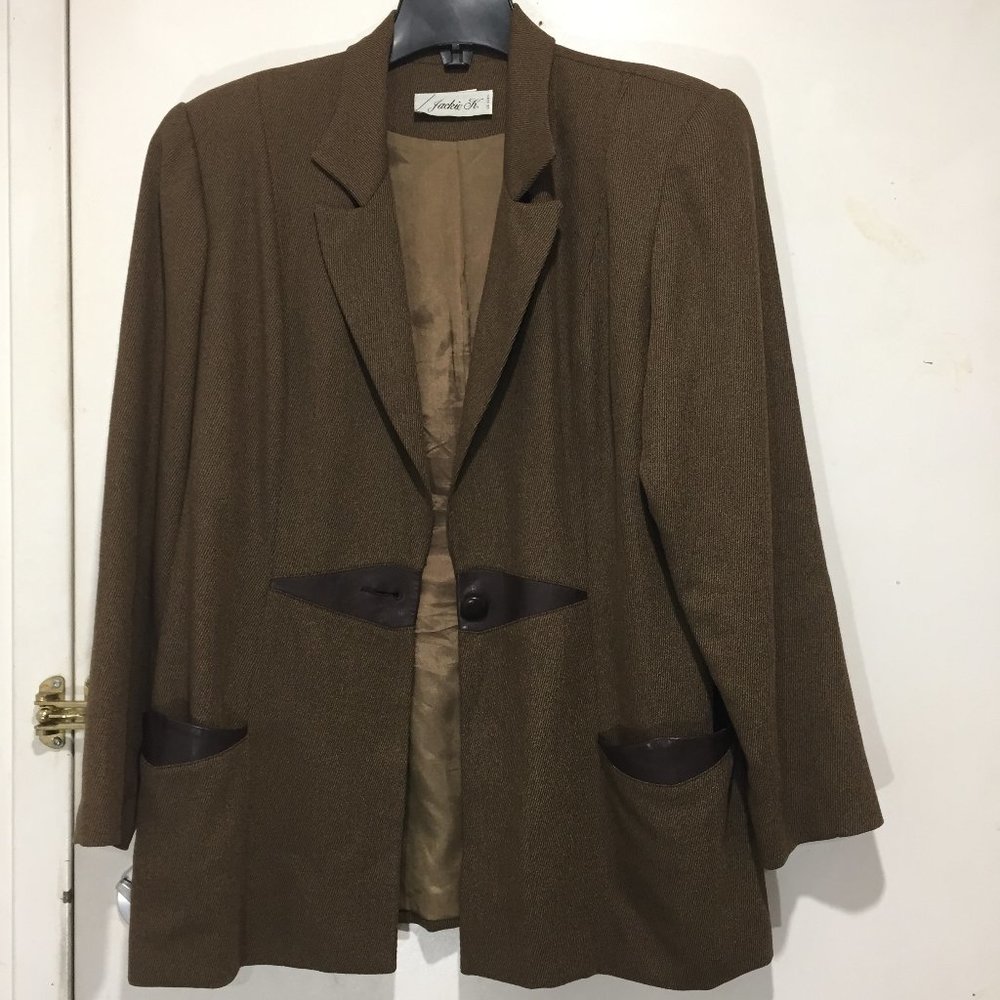 VINTAGE JACKIE K. TALL JACKETS SIZE L